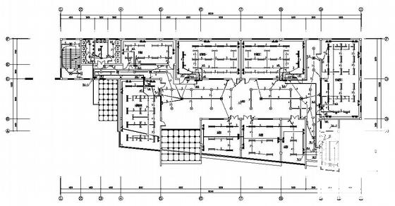 3层高级中学艺术楼电气CAD施工图纸（高12米）(防雷接地系统) - 2