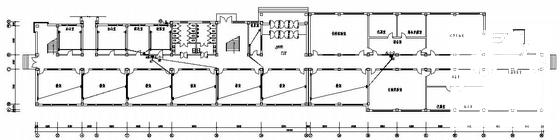 6层中学教学楼电气CAD施工图纸（三级负荷） - 2