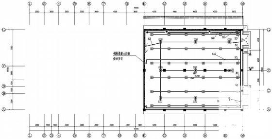 3层中学食堂电气CAD施工图纸（三级负荷） - 1