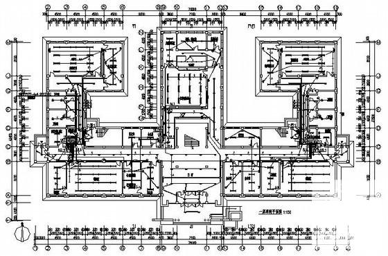 三级负荷中学教学楼电气施工图纸(综合布线系统) - 1