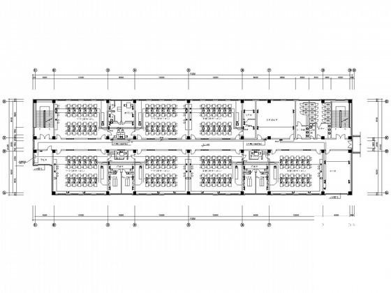 4层高级中学实验楼电气施工CAD图纸 - 1