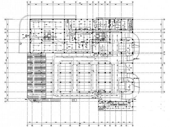 8层中学教学楼电气施工CAD图纸 - 4