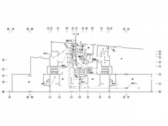 18层商住楼电气设计CAD施工图纸（低压配电） - 2
