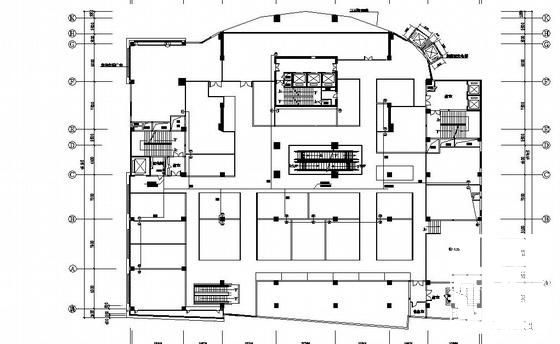 4层商场二次装修电气CAD施工图纸 - 1