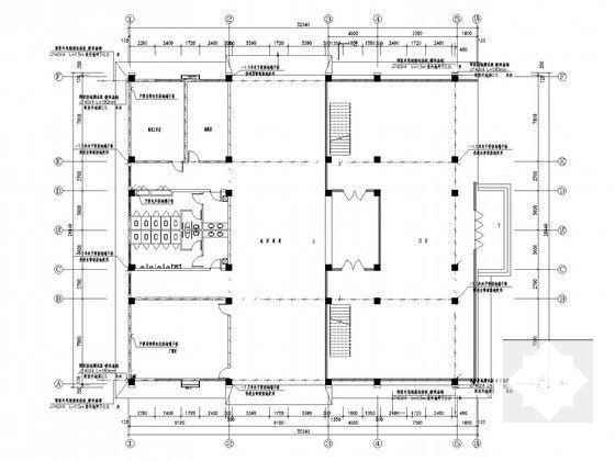 三级负荷高级中学教学楼电气施工图纸(火灾自动报警) - 5