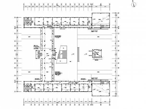 5层重点中学强电系统CAD施工图纸 - 1