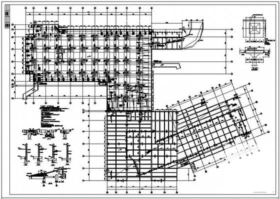 框架地下车库结构设计方案图纸(梁平法施工图) - 1
