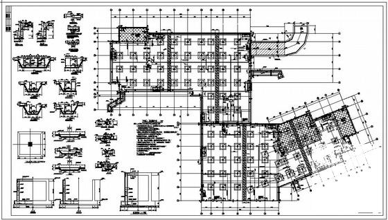 框架地下车库结构设计方案图纸(梁平法施工图) - 4
