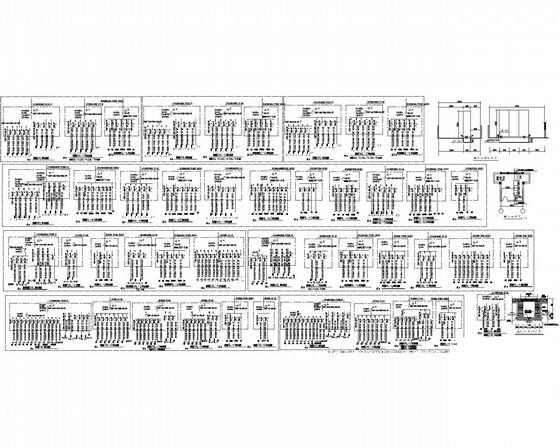 6层高级中学教学综合楼电气施工CAD图纸 - 1
