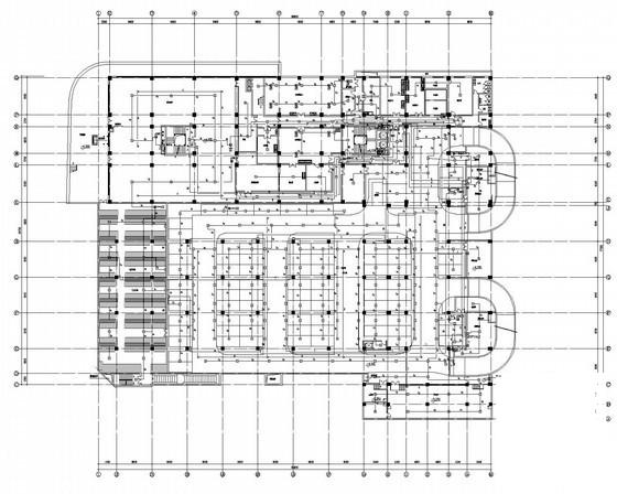 8层知名大型中学强电系统CAD施工图纸 - 1