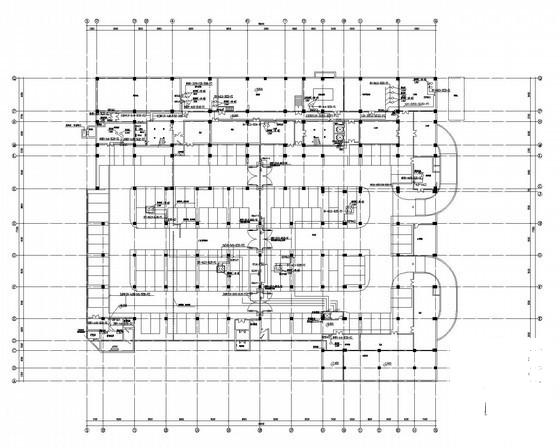 8层知名大型中学强电系统CAD施工图纸 - 2