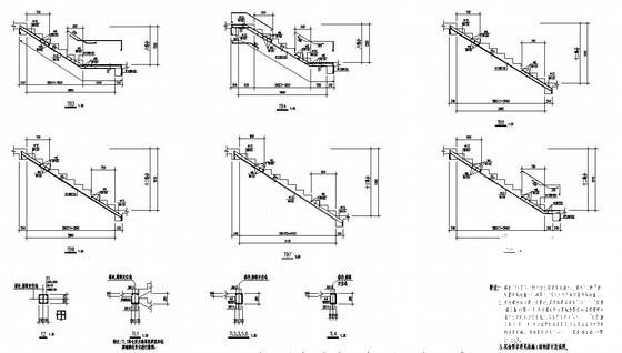 21层框筒结构商业建筑结构设计CAD施工图纸(梁配筋图) - 4