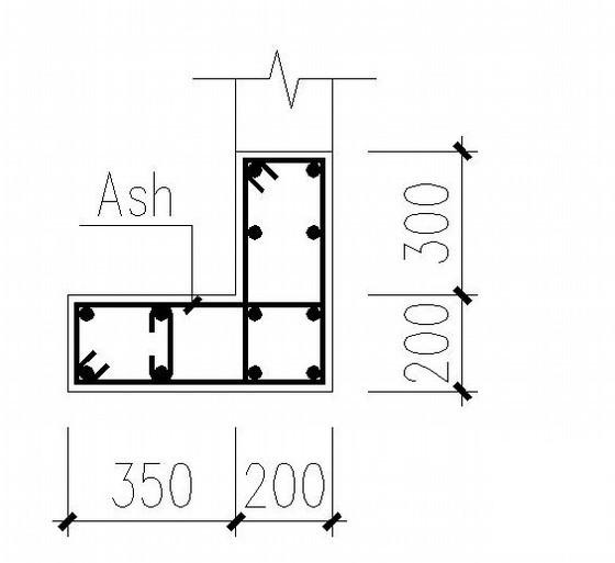 24层框架剪力墙住宅楼结构CAD施工图纸（条形基础） - 4
