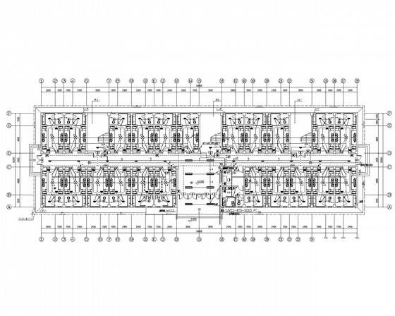 6层中学宿舍楼弱电CAD施工图纸 - 1