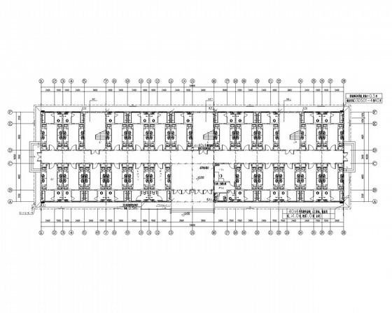 6层中学宿舍楼弱电CAD施工图纸 - 4