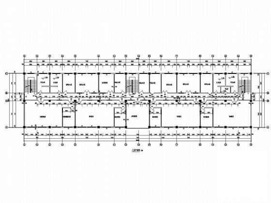 4层框架中学实验楼毕业设计方案CAD图纸 - 2