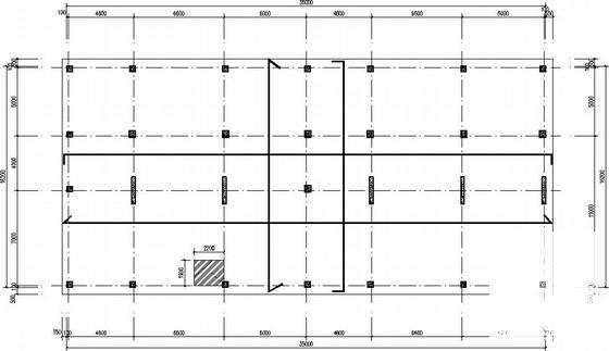 私人框架结构别墅结构CAD施工图纸（7度抗震） - 1