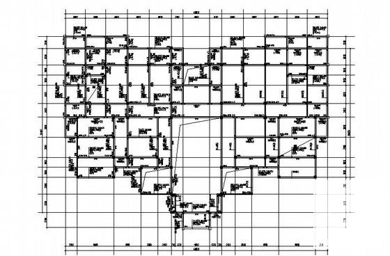 框架结构带地下室会所结构设计CAD图纸(柱平法施工图) - 4