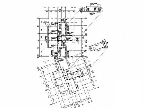 12层剪力墙结构住宅楼结构设计图纸(地下室顶板) - 2