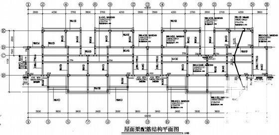 6层桩基础框架住宅楼结构CAD施工图纸 - 2