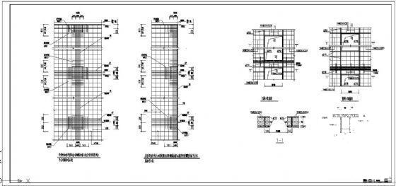 砌体结构附属中学教学楼加固建筑施工CAD图纸(平面布置图) - 3