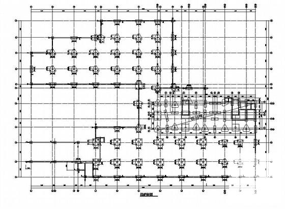 下车库结构设计方案CAD图纸(梁平法配筋图) - 3