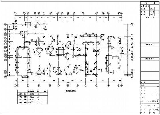 17层住宅楼结构设计方案CAD图纸(钻孔灌注桩) - 4
