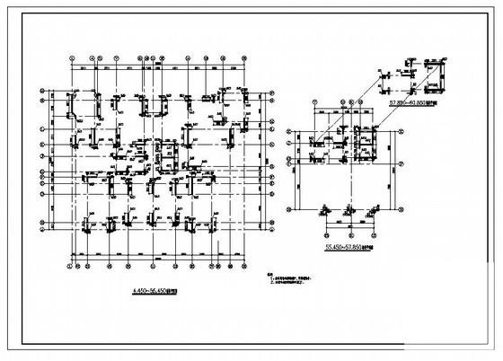 18层剪力墙结构住宅楼结构设计方案CAD图纸 - 4