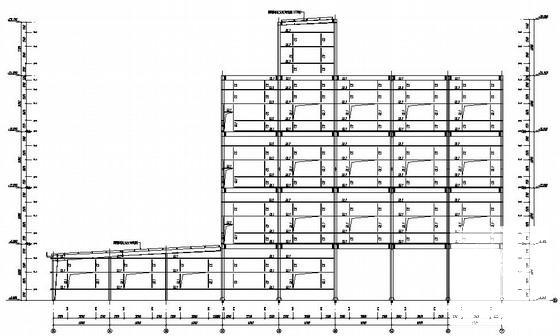 5层独立基础钢框架厂房结构CAD施工图纸（6度抗震） - 3