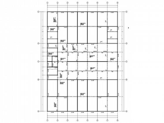 4层条形基础砖混商业办公楼结构CAD施工图纸 - 4