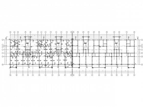 7层砌体结构条形基础住宅楼结构CAD施工图纸（6度抗震） - 2
