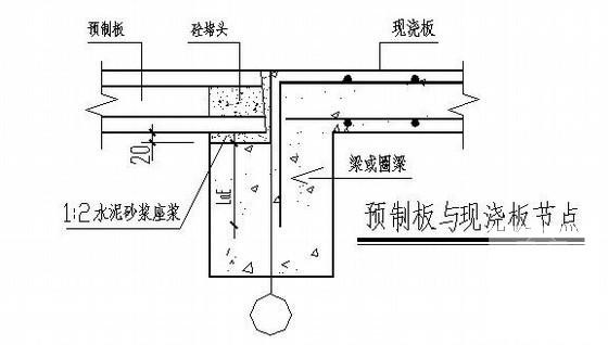 3层条形基础砖混别墅建筑结构CAD施工图纸（建筑图纸） - 3