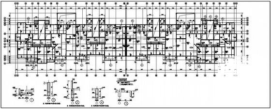 26层住宅楼结构设计方案CAD图纸(梁平法施工图) - 1