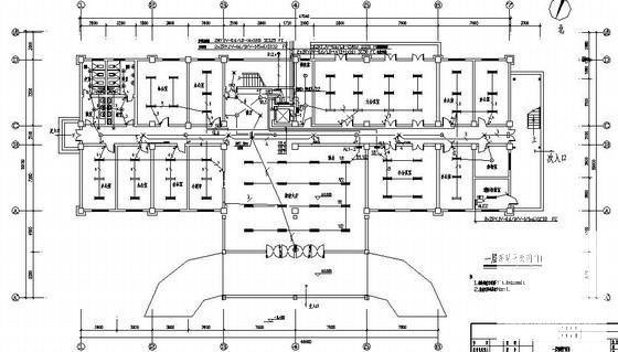 7层宾馆电气CAD施工图纸(框架剪力墙结构) - 3