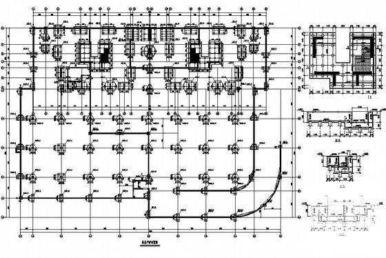 16层剪力墙结构商住楼结构设计方案CAD图纸 - 1