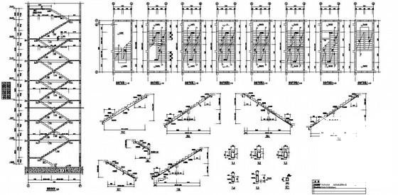 26层剪力墙住宅楼结构设计图纸(基础平面图) - 4