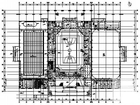 泰顺3层体育中心电气CAD施工图纸 - 1