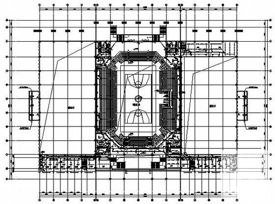 泰顺3层体育中心电气CAD施工图纸 - 2