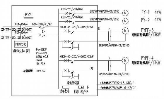 泰顺3层体育中心电气CAD施工图纸 - 4