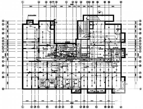 32层高层住宅楼电气CAD施工图纸 - 1