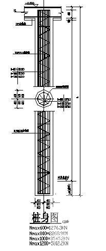 6层桩基础底框结构房屋结构CAD施工图纸 - 2