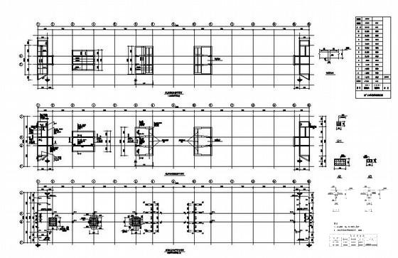 国内10层框剪结构住宅楼结构设计CAD施工图纸(墙身节点详图) - 4