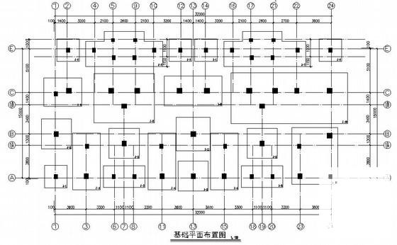 6层独立基础框架结构住宅楼结构CAD施工图纸 - 3