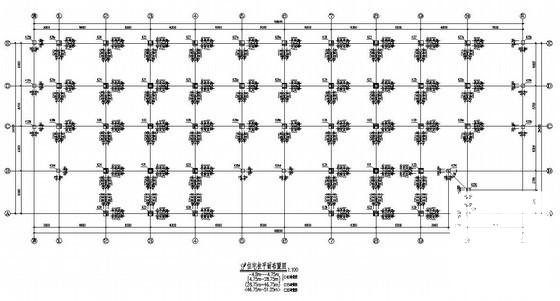 高层框架住宅楼结构设计方案CAD图纸 - 2