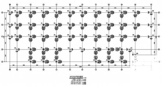 高层框架住宅楼结构设计方案CAD图纸 - 2