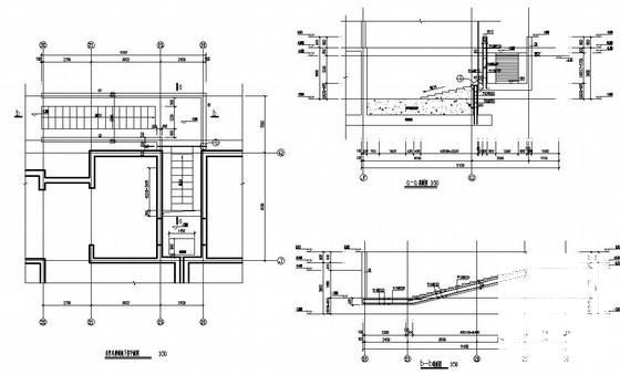 24层筏形基础剪力墙住宅楼结构CAD施工图纸（8度抗震） - 4