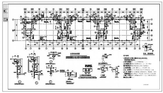 11层剪力墙结构住宅楼结构设计方案CAD图纸 - 1