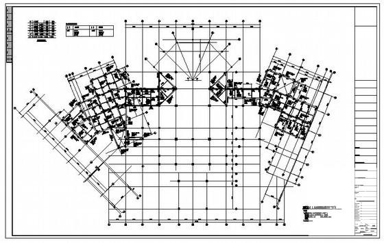 4层温泉度假酒店结构设计方案CAD图纸 - 4