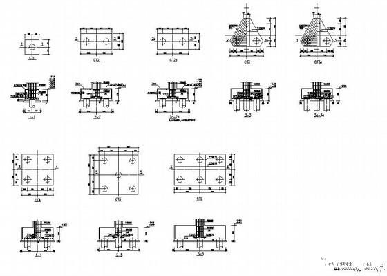 7层大学教学楼结构设计方案CAD图纸 - 3
