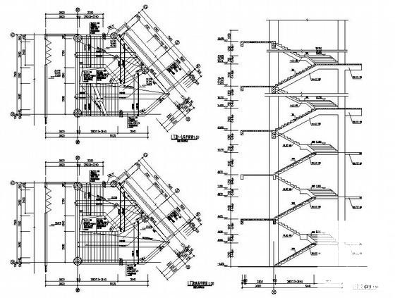 7层大学教学楼结构设计方案CAD图纸 - 4